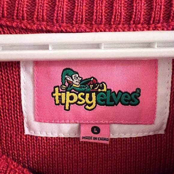 Tipsy Elves Reindeer Sweater Dress - Picture 2 of 4